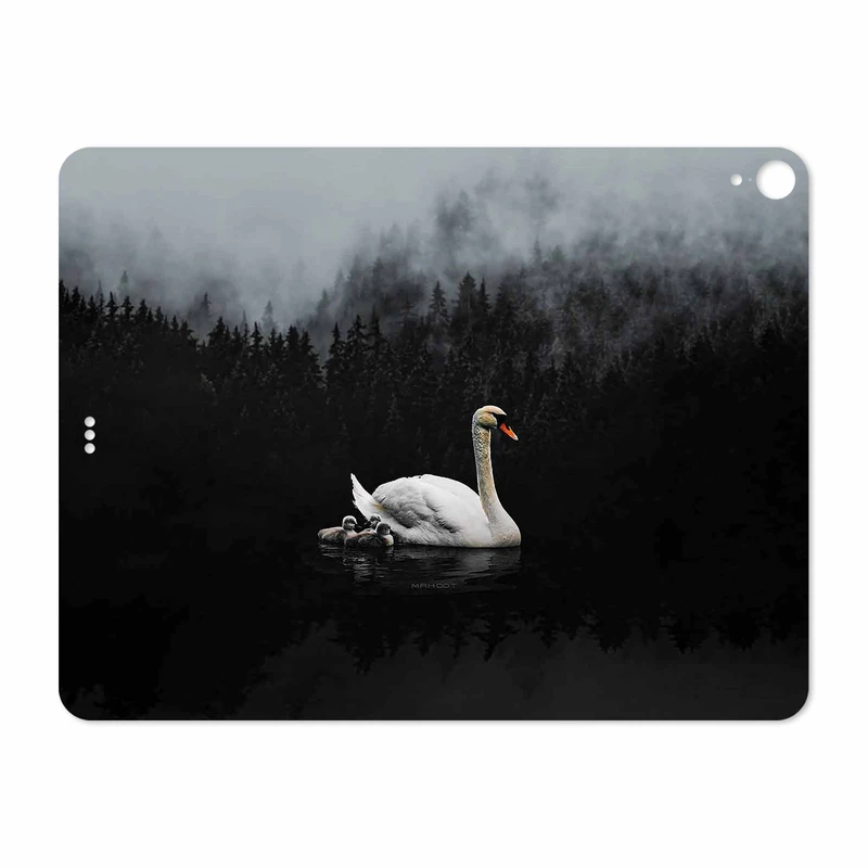برچسب پوششی ماهوت مدل Swan Lake مناسب برای تبلت اپل iPad Pro 12.9 (GEN 3) 2018 A1876