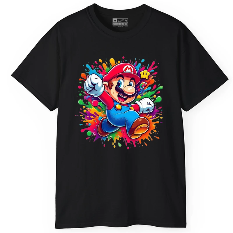 تی‌شرت آستین کوتاه مردانه پاد آفرین مدل PT532