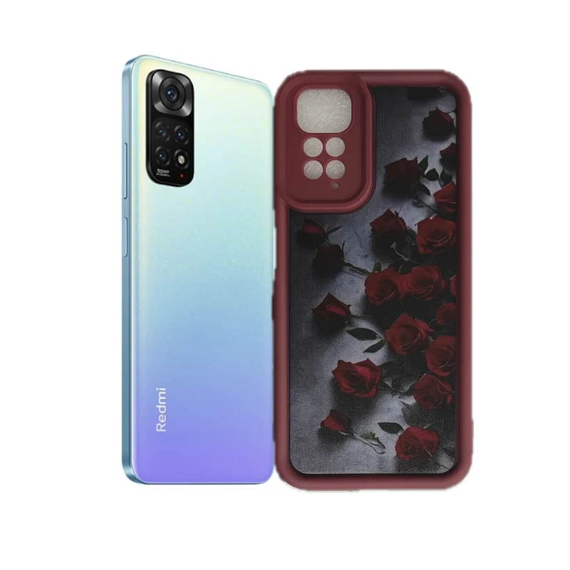 کاور طرح رز مناسب برای گوشی موبایل شیائومی Redmi Note11 4g