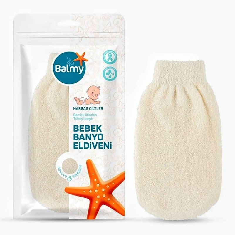 لیف حمام کودک بالمی مدل دستکش