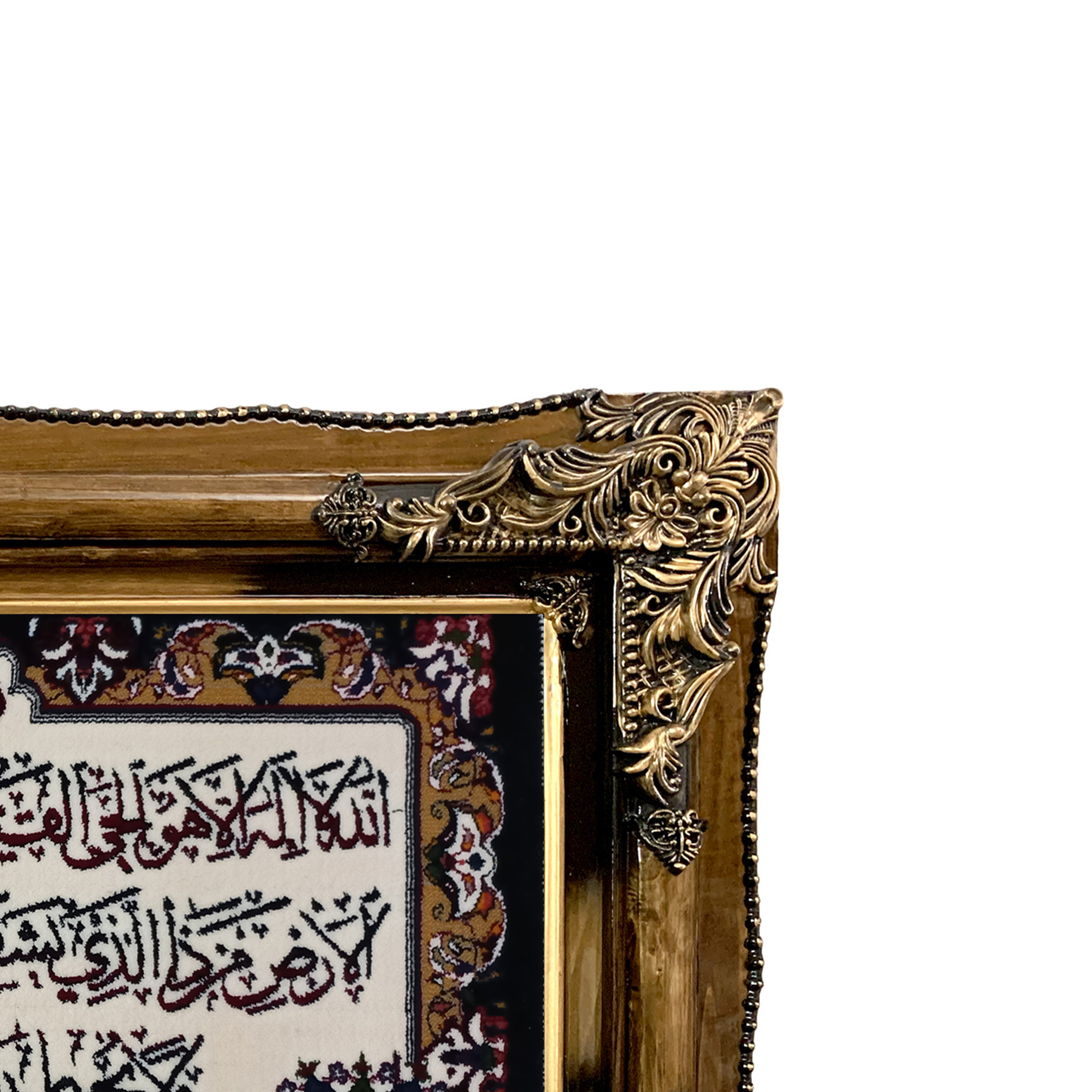 تابلو فرش ماشینی طرح دستبافت مدل آیت الکرسی کد 7789