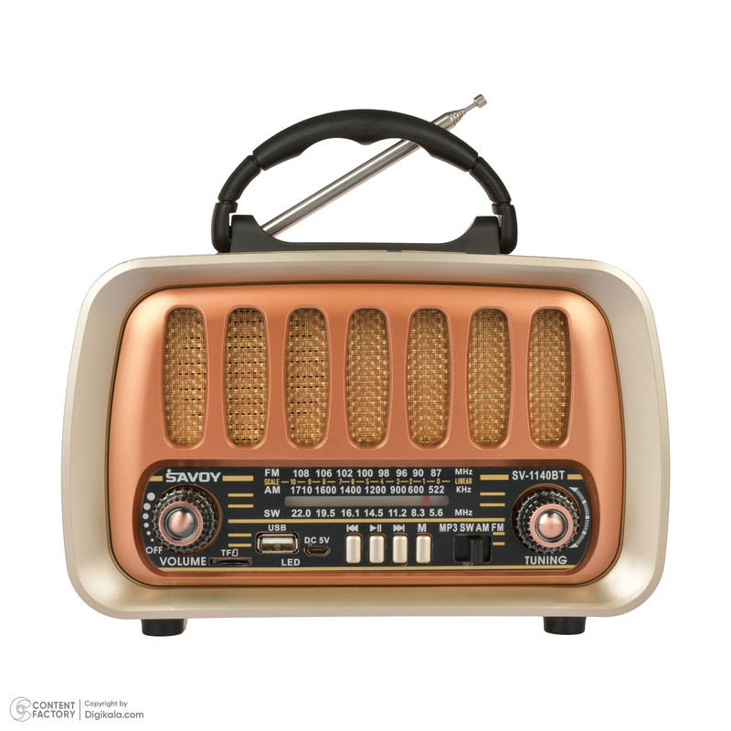 رادیو ساووی مدل SV-1140BT