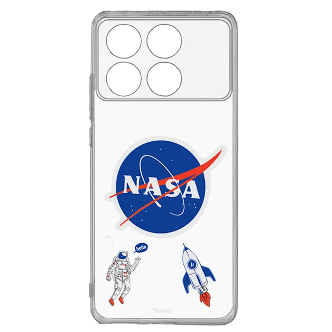 کاور طرح Nasa مناسب برای گوشی موبایل شیائومی  Poco X6 Pro 