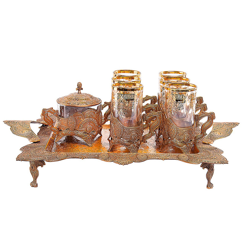 سرویس چای خوری 9 پارچه ان تی سی مدل 2014