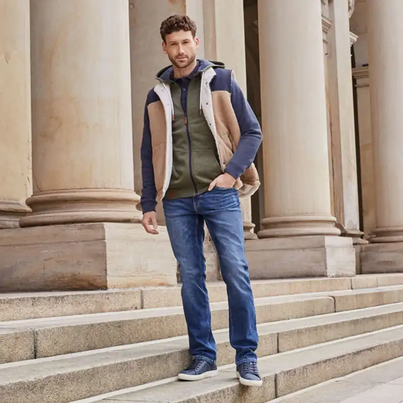 جلیقه مردانه لیورجی مدل تدی کد 2023Coll-BegDuru