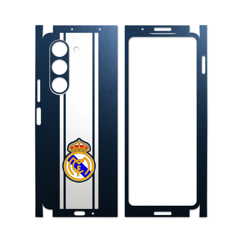 برچسب پوششی مدل رئال مادرید مناسب برای گوشی موبایل سامسونگ Galaxy Z Fold 6