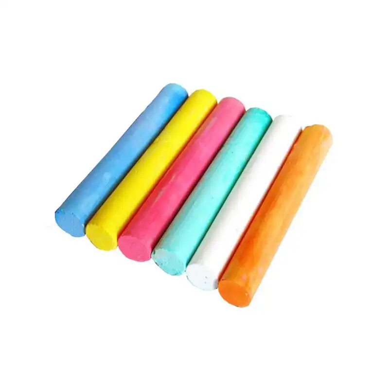 گچ رنگی آریا مدل Chalk_06 بسته 6 عددی