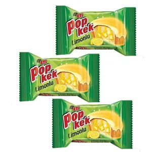 کیک مغزدار پوپکیک لیمویی اتی - 60 گرم بسته 3 عددی