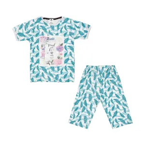 ست تی شرت آستین کوتاه و شلوارک دخترانه کیکی رایکی مدل KBB06345-008