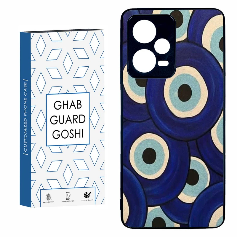 کاور قاب گارد گوشی طرح چشم زخم کد TPU-169 مناسب برای گوشی موبایل شیائومی  REDMI NOTE 12 PRO 5G