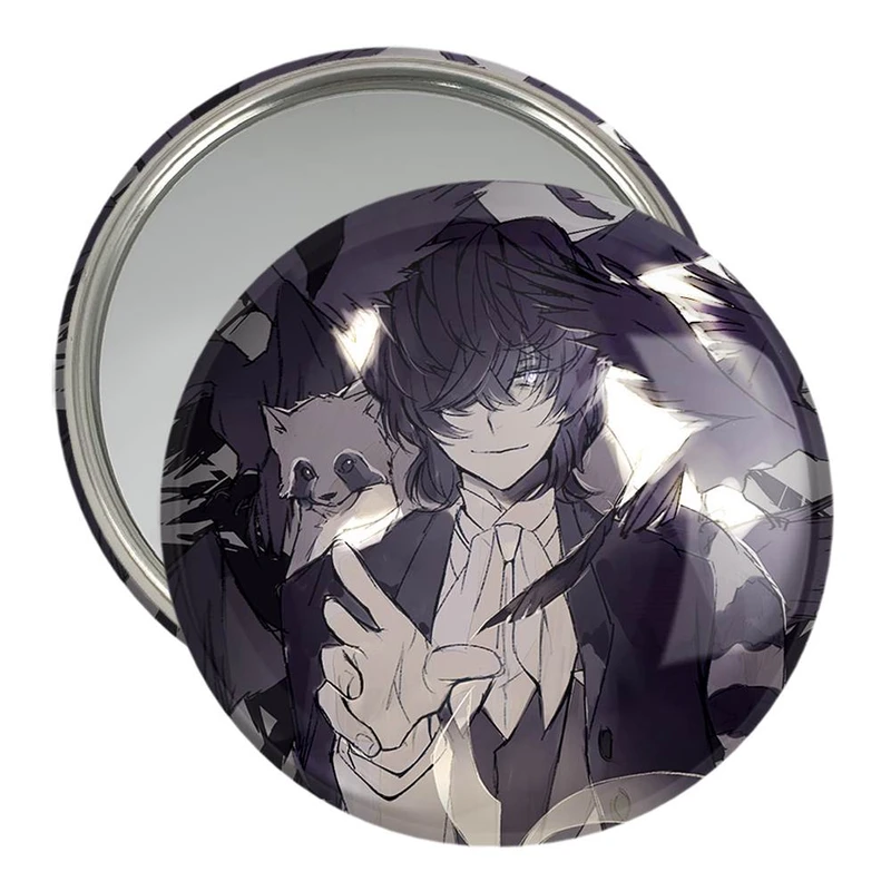 آینه جیبی خندالو مدل آژانس کارگاهی انیمه سگ های ولگرد بانگو  کد 11795