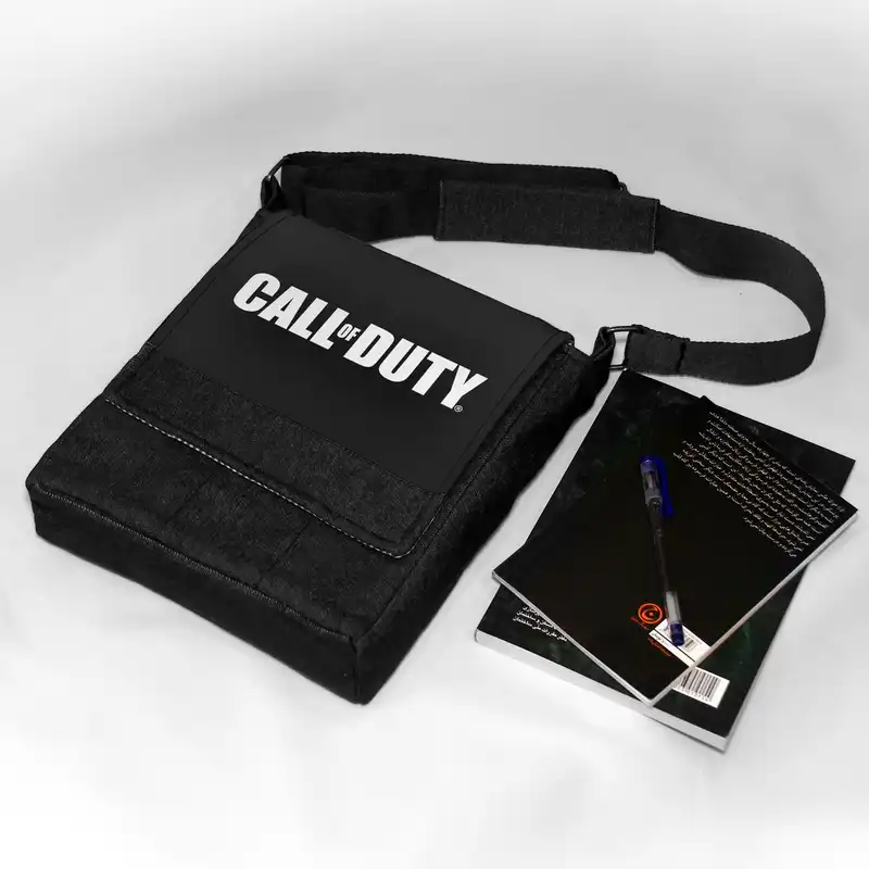 کیف رودوشی چی چاپ طرح گیمینگ کد call of duty