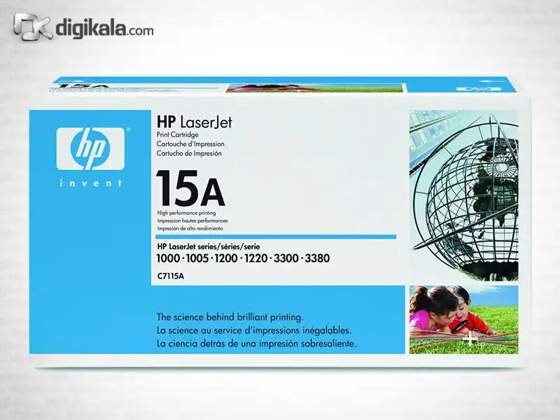 تونر مشکی اچ پی مدل 15A