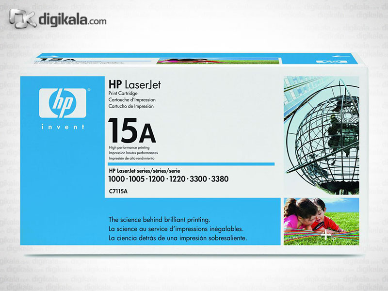 تونر مشکی اچ پی مدل 15A