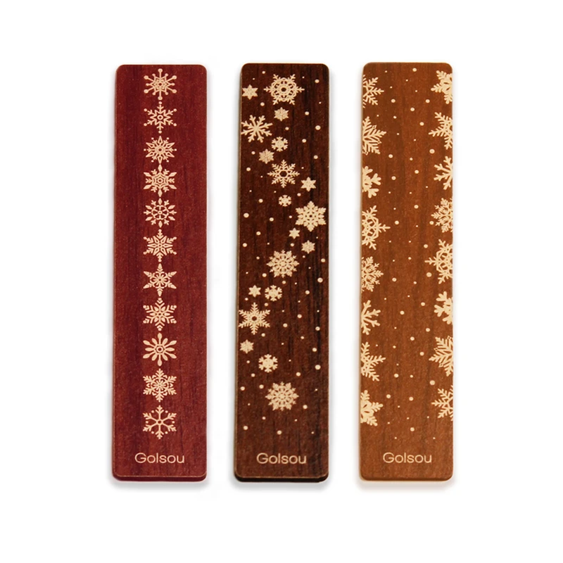 نشانگر کتاب گلسو مدل برف مجموعه 3 عددی