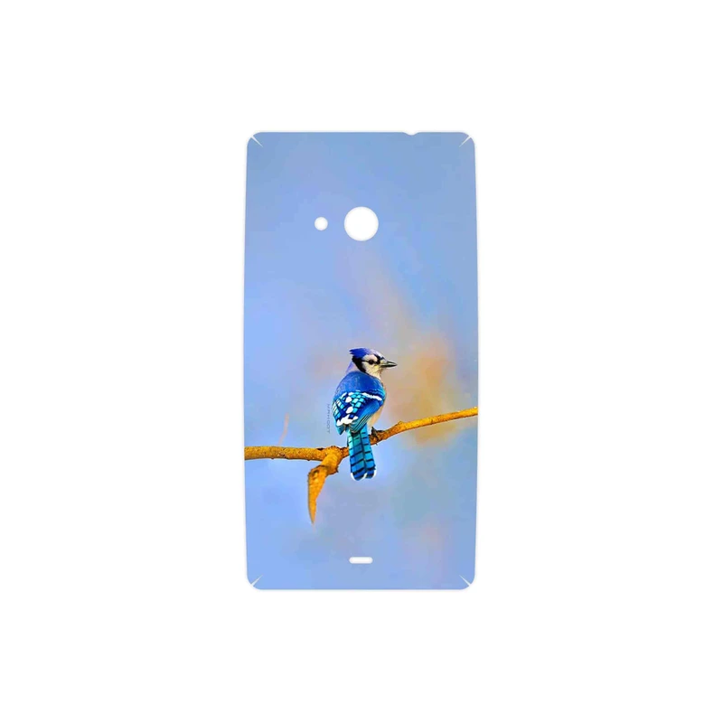 برچسب پوششی ماهوت مدل Cyanocitta cristata مناسب برای گوشی موبایل مایکروسافت Lumia 535
