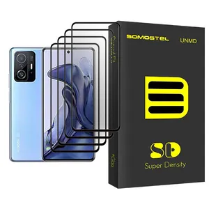 Somastel SD Glass MIX004 Screen Protector For Xiaomi 11T Pack Of 4