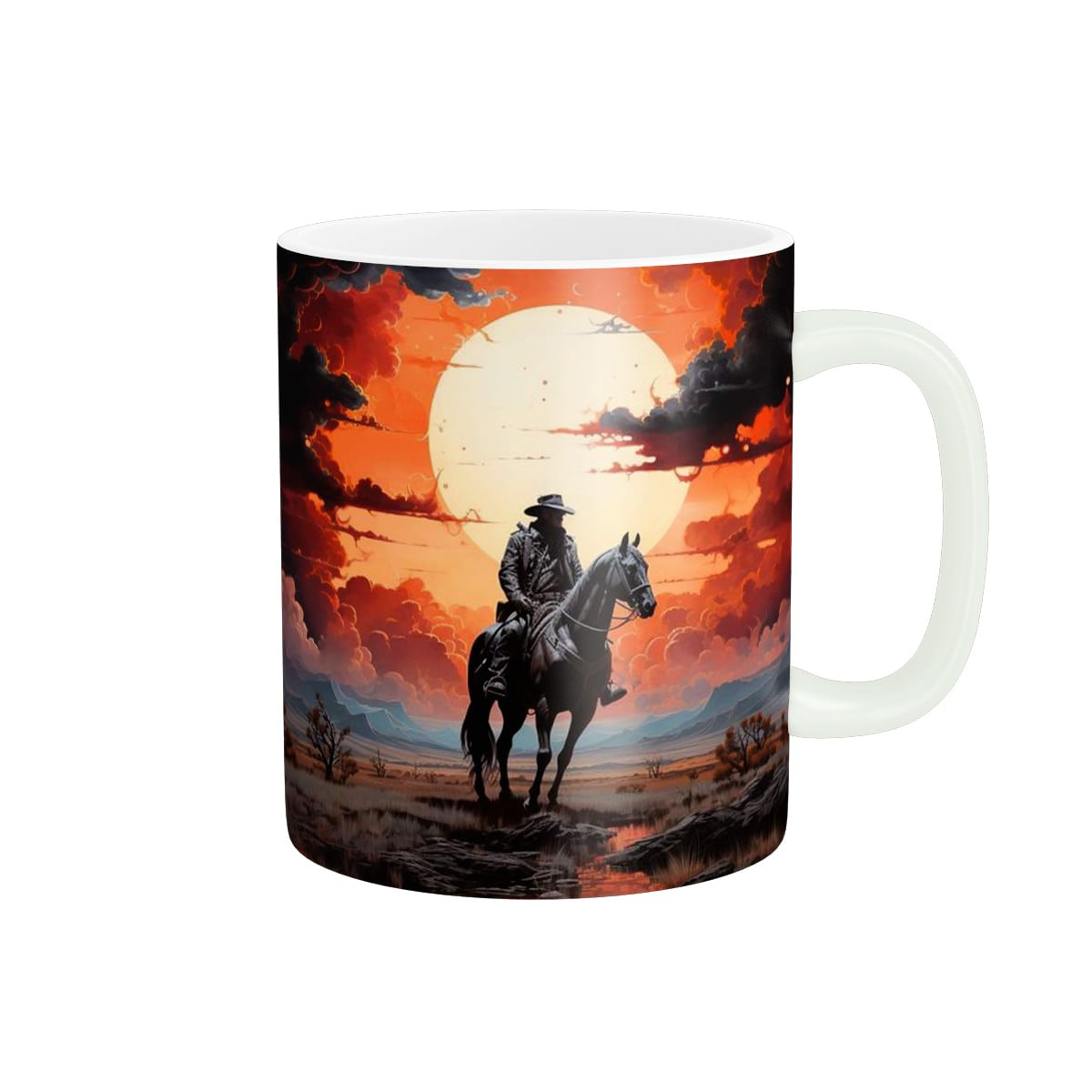 ماگ طرح بازی Red Dead Redemption کد 09 ماگ طرح بازی Red Dead Redemption کد 09