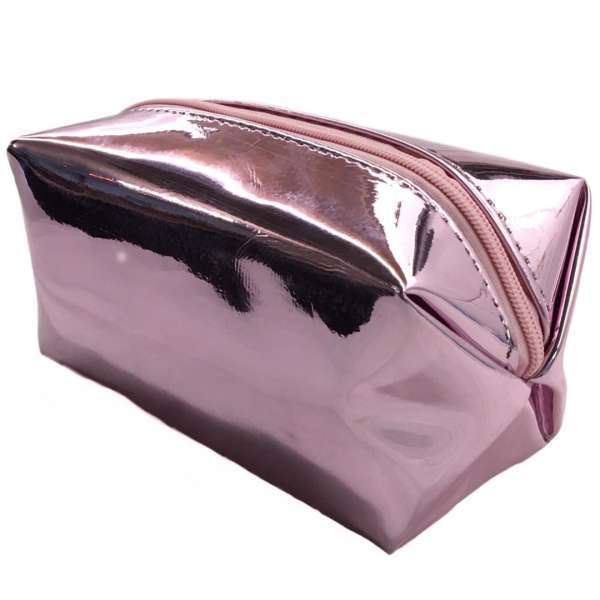 کیف لوازم آرایش زنانه مدل هولگرامی چهار گوش