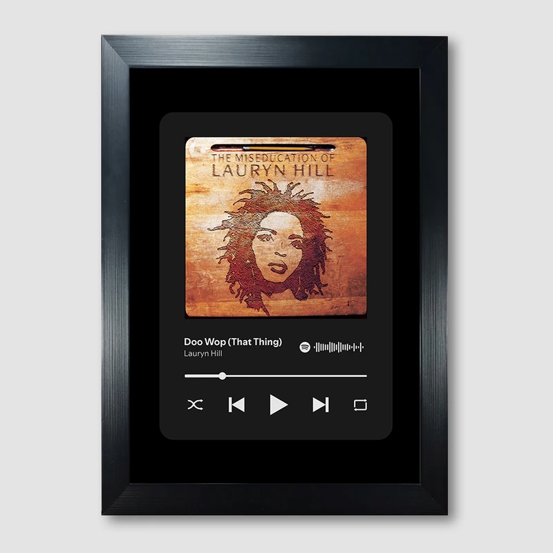 تابلو مدل موزیکال طرح Doo Wop (That Thing) by Lauryn Hill