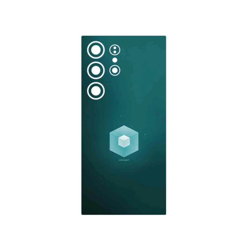 برچسب پوششی ماهوت مدل Minimal Cube icon مناسب برای گوشی موبایل سامسونگ Galaxy S24 Ultra