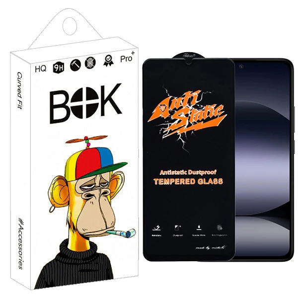 محافظ صفحه نمایش بوک مدل Antistatic Kryton مناسب برای گوشی موبایل شیائومی Redmi Note 14s