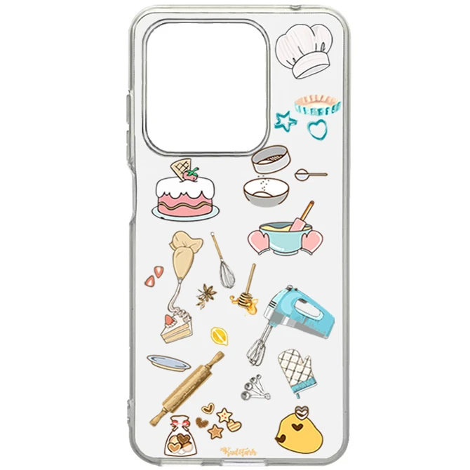 کاور طرح آشپزی مناسب برای گوشی موبایل شیائومی Poco X6