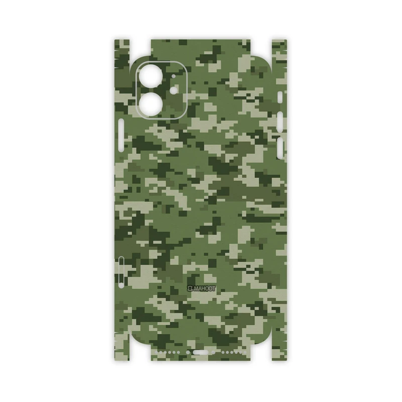 برچسب پوششی ماهوت مدل Army-Green-Pixel-FullSkin مناسب برای گوشی موبایل اپل iPhone 11