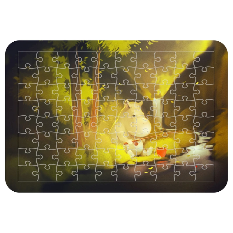 پازل 54 تکه مدل CHB1694 طرح انیمیشن دره مومین