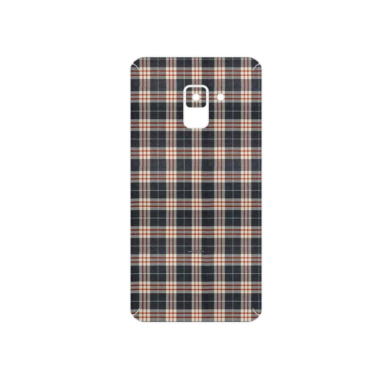 برچسب پوششی ماهوت مدل Fabric Texture 5 مناسب برای گوشی موبایل سامسونگ Galaxy A8 2018