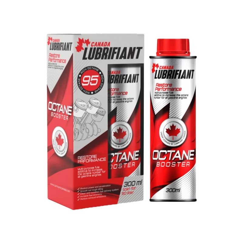 اکتان بوستر کانادا لوبریفنت مدل rich octane حجم 300 میلی لیتر بسته 12 عددی