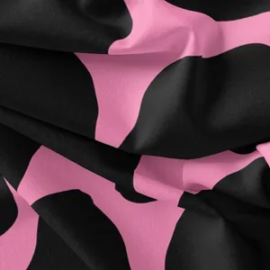 پارچه لباس مدل کرپ حریر طرح پوست گاوی کد 9099j