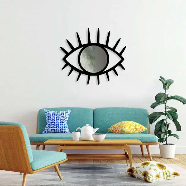 آینه پلکسی گلس مستر راد مدل چشم کد EYE.W B 01