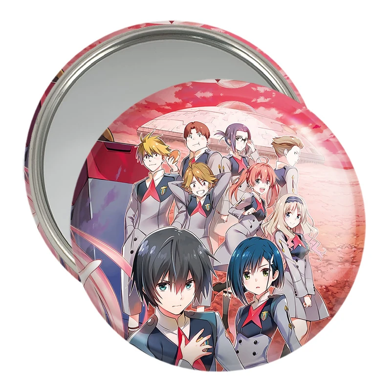 آینه جیبی خندالو مدل انیمه دارلینگ Darling  کد 10507