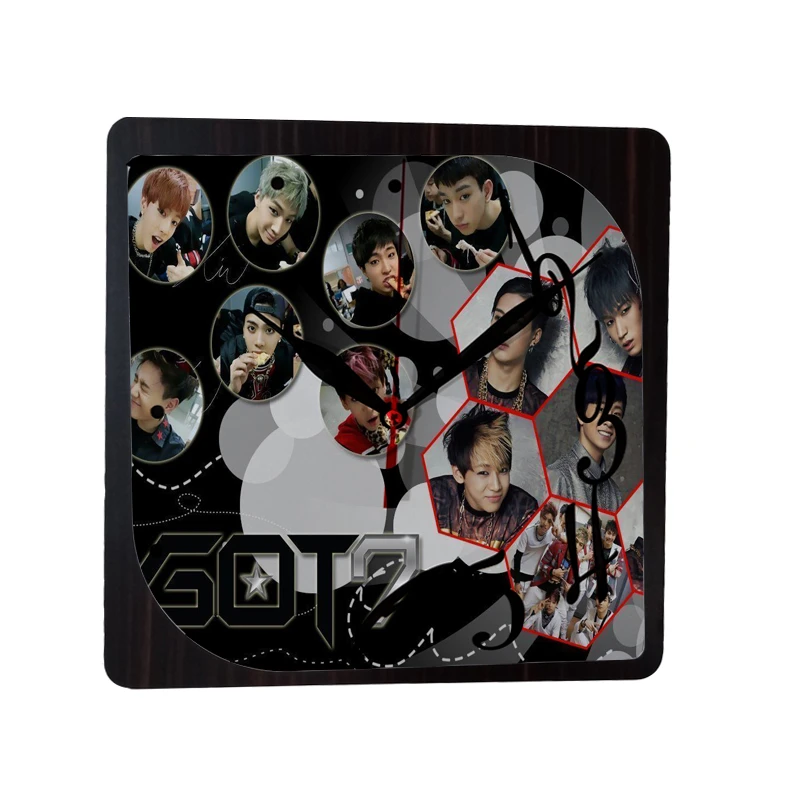 ساعت دیواری طرح گات سون got7 کد Tg13