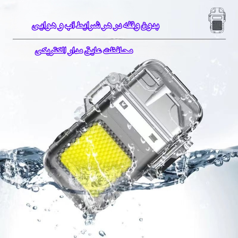 چراغ قوه دستی مدل CE07 با نور مهتابی
