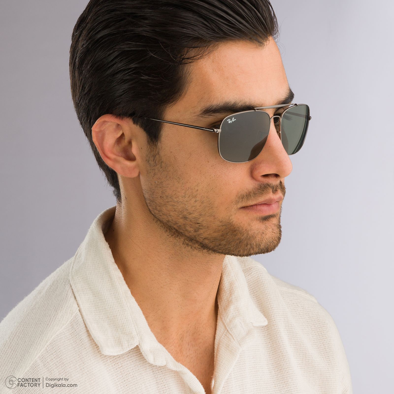 عینک آفتابی مردانه ری بن مدل RB3560-004 -  - 7