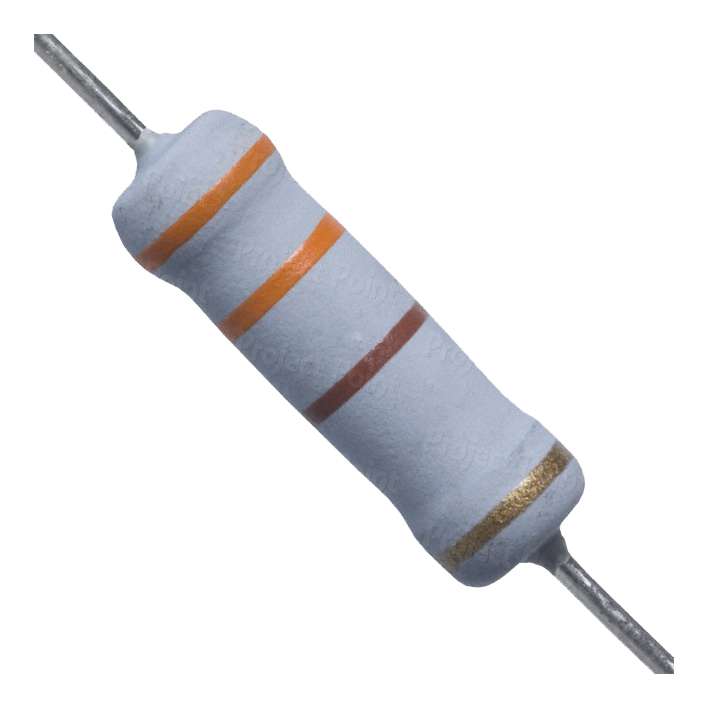 مقاومت 330 اهم 2 وات کد 330R/2W بسته 35 عددی