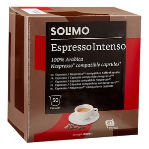 نقد و بررسی کپسول قهوه اسپرسو اینتنسو سولیمو بسته 50 عددی توسط خریداران