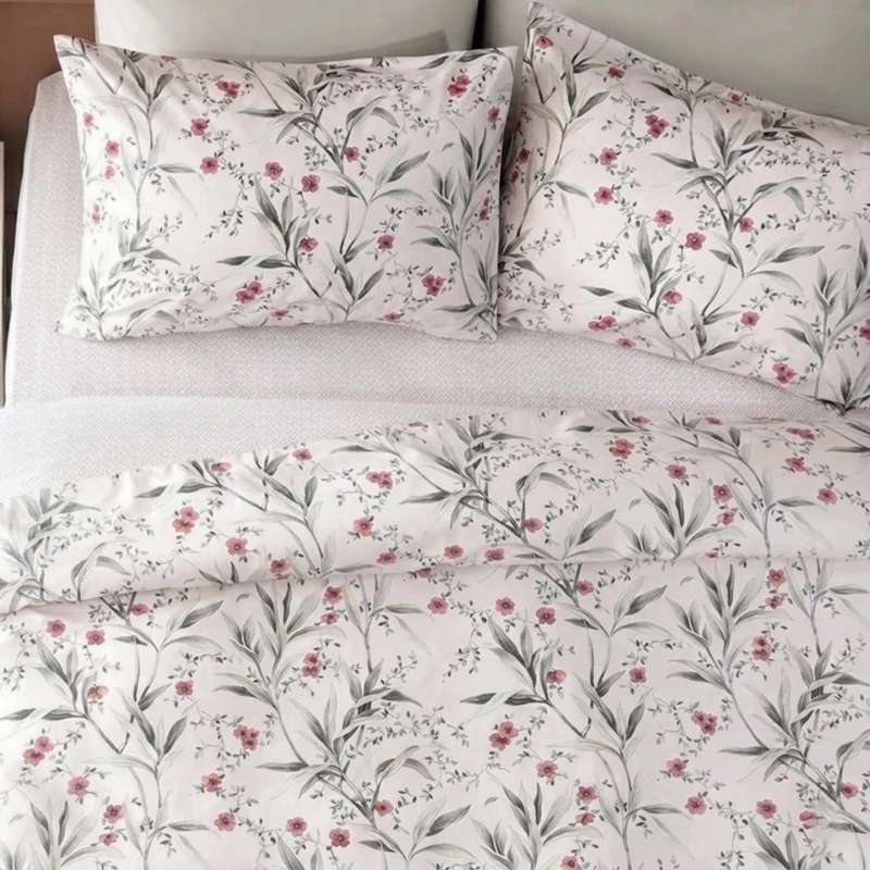سرویس ملحفه 2 نفره 4 تکه مادام کوکو مدل New Fleur