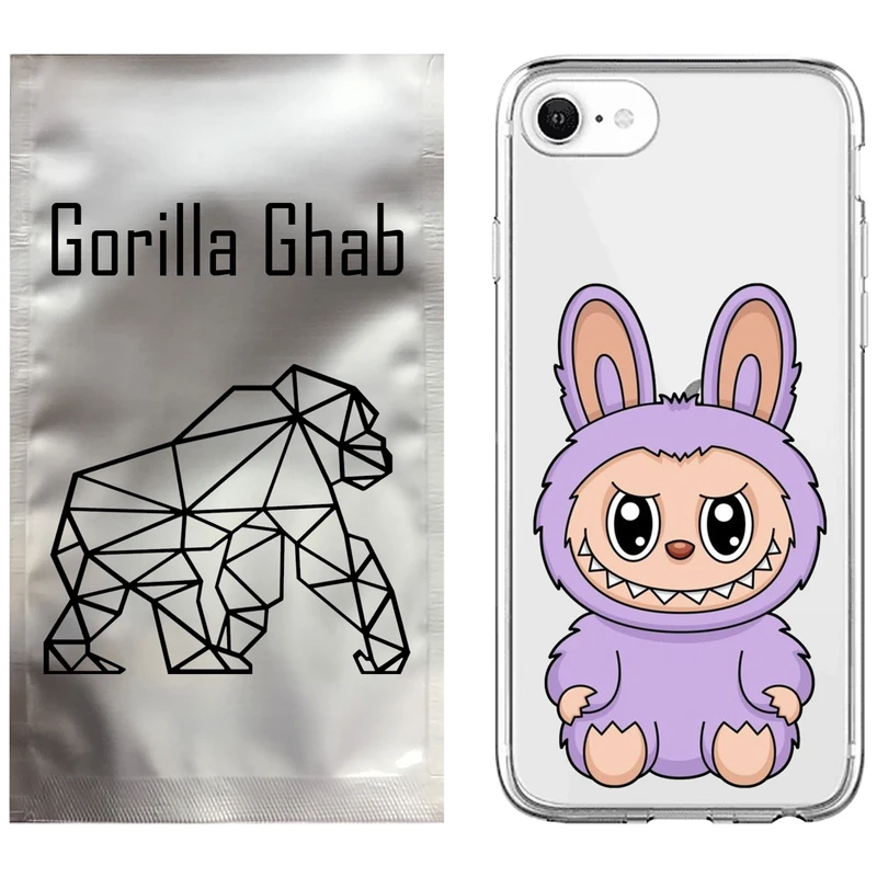 کاور گوریلا قاب مدل CLG کد 130 طرح لبوبو مناسب برای گوشی موبایل اپل iPhone 7 / 8 / SE 2022