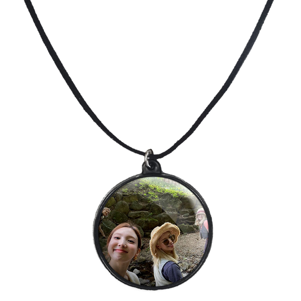 گردنبند پرمانه طرح تو ایس کد pmb.19518 مدل دو طرفه