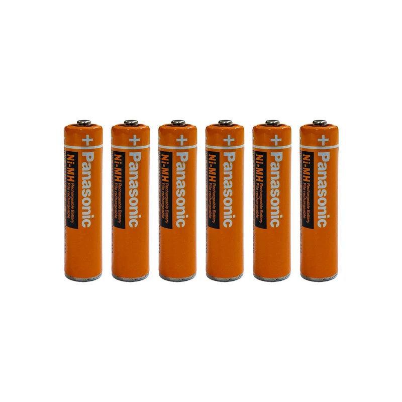 باتری تلفن بی سیم پاناسونیک مدل HHR-63AAABU کد 1.2V بسته 6 عددی