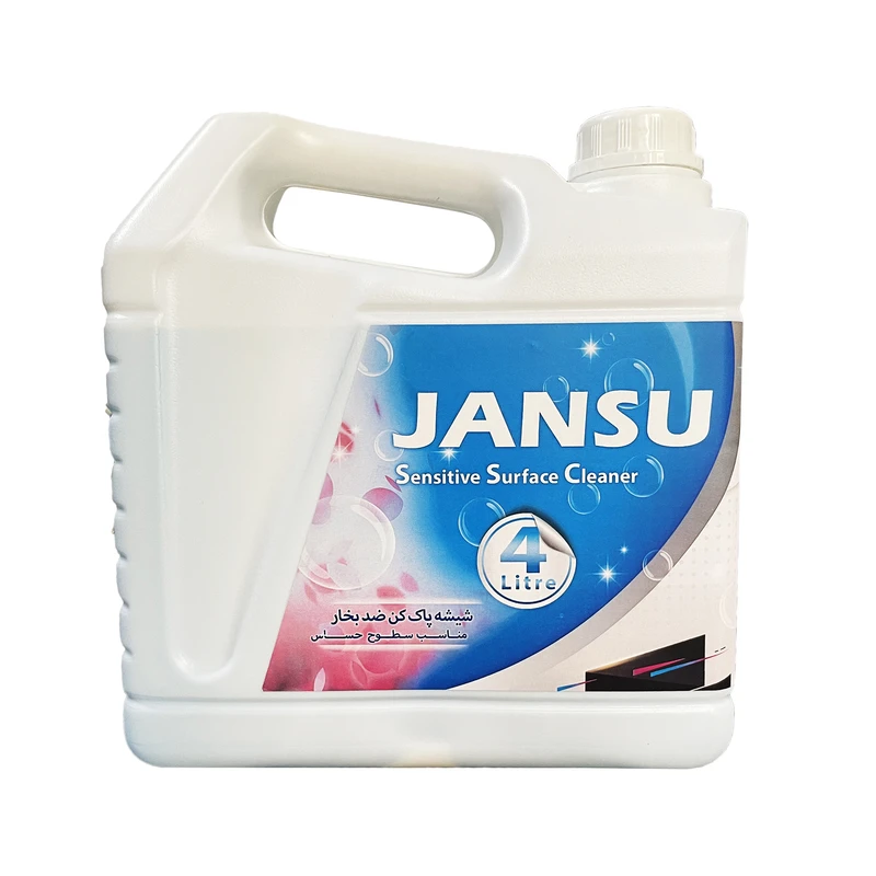 شیشه پاک کن جانسو مدل large sensitive cleaner حجم 4000 میلی لیتر
