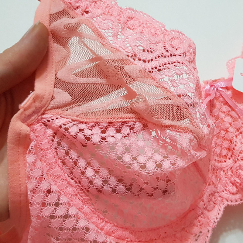 ست شورت و سوتین زنانه کارنا رز مدل گیپوری فنردار کد 4672-3001 رنگ گلبهی