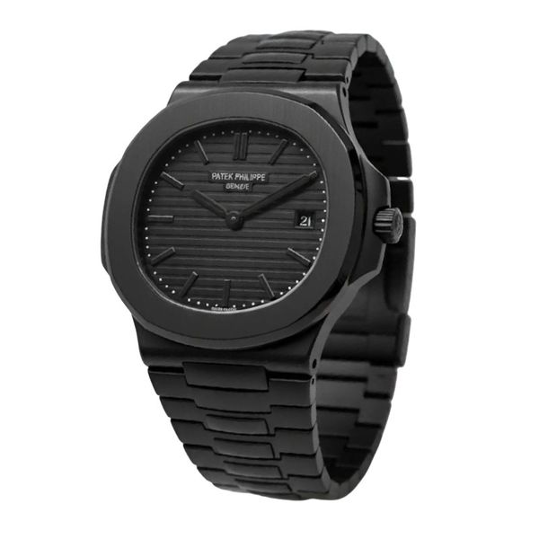 ساعت مچی عقربه‌ای کوارتز مردانه مدل ناتیلوس فول بلک کد MASTER QUALITY