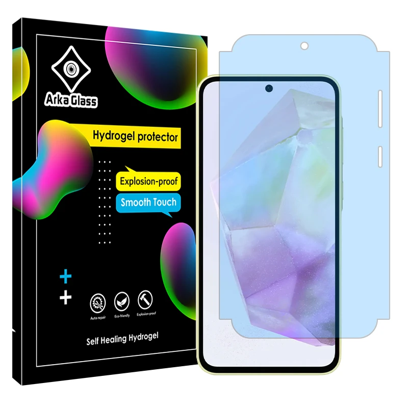 محافظ صفحه نمایش بلوکات آرکا گلس مدل Eye Care مناسب برای گوشی موبایل سامسونگ Galaxy A35