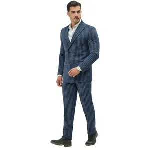 کت و شلوار مردانه مدل دبل برس کد 3070