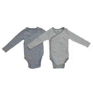 بادی آستین بلند نوزادی لوپیلو مدل 25-1-9-131-131 مجموعه 2 عددی