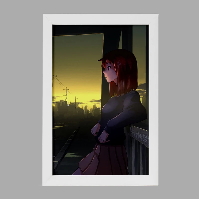 تابلو خندالو مدل سامجیما انیمه فولی کولی کد 23549